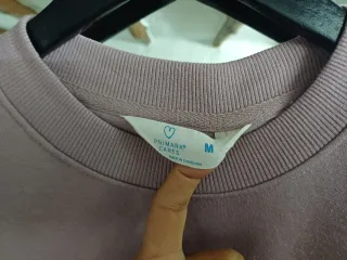 Jersey rosa cuello redondo