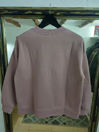 Jersey rosa cuello redondo