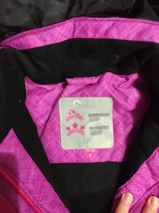 Traje de esquiar talla 6