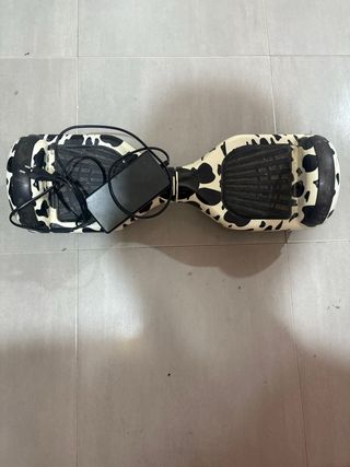 Hoverboard con diseño de vaca