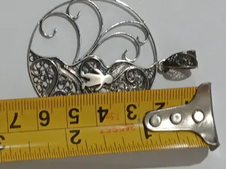 Conjunto Prata 835 Fio + Pendente + Brincos