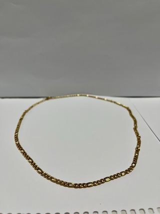 Corrente em aço inoxidável dourado