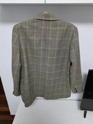 Chaqueta de cuadros unisex