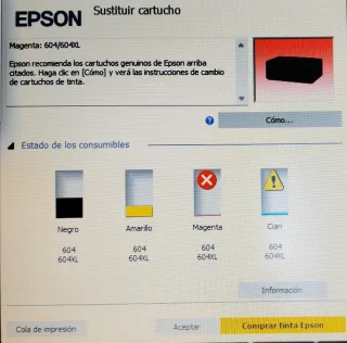 Impresora Epson XP-2200 Negra