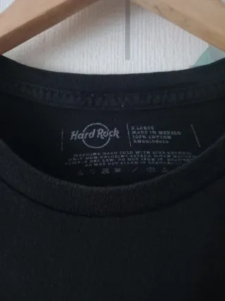 Camiseta Hard Rock Cafe Barcelona Negra