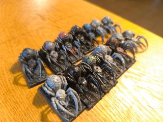 14 Arañas Orcos/Goblins Warhammer Fantasy/AOS