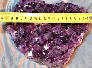 Drusa Ametista Cristalli Grandi