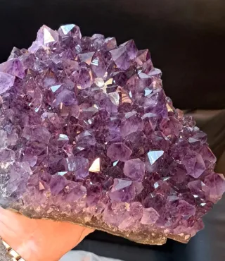 Drusa Ametista Cristalli Grandi