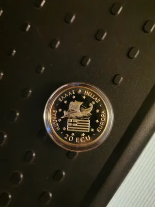 Moneda 20 ECU Grecia 1994