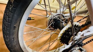 Bicicleta Plegable Blanca