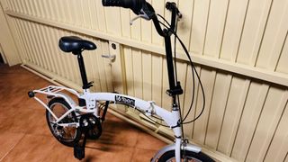 Bicicleta Plegable Blanca