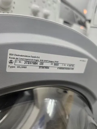 Lavadora BALAY 7 kg 1200 rpm INVERTER MOTOR.