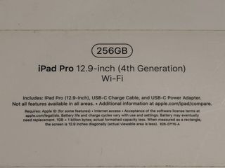 iPad Pro 12.9 256 GB