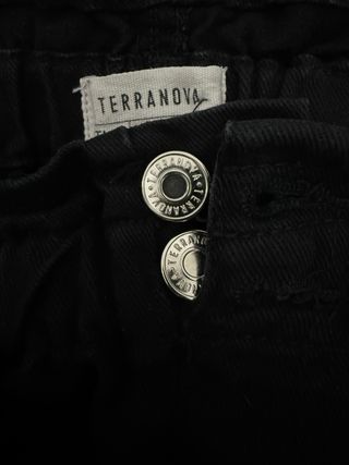 Pantaloni neri Terranova modello jeans donna tg 48