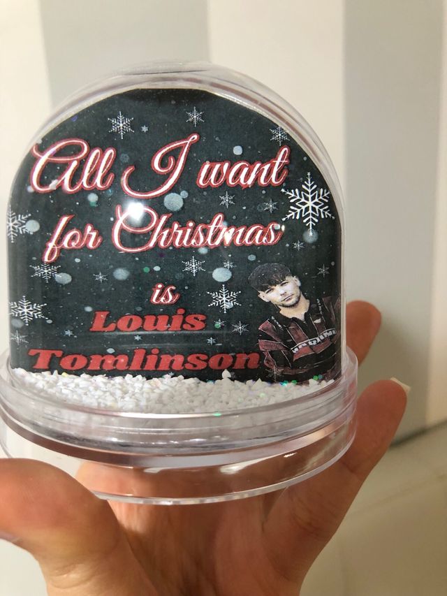Globo Natale Louis Tomlinson One Direction
