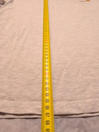 Camiseta Carhartt Gris Manga Larga Talla M Ref-785