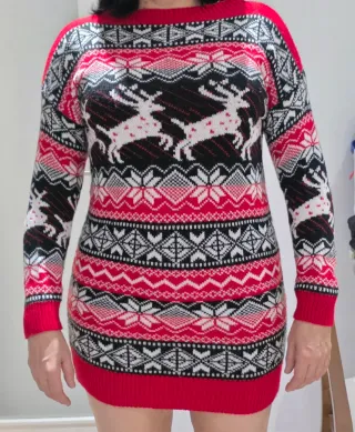 Vestido Navideño Reindeer