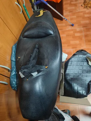 Sillín Honda PCX Negro Cuero