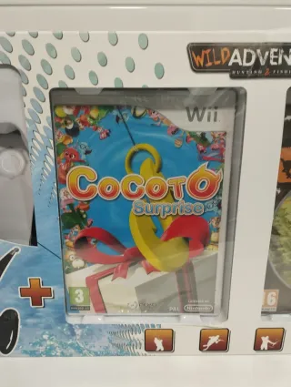 Pack Wii Wild Adventures + Juegos