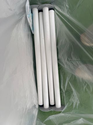 Mesa de escritorio Ikea blanca