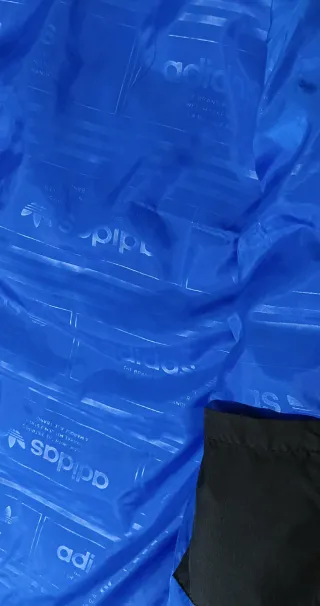 Gilet Bomber Smanicato Adidas Nero