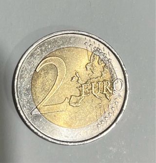 Moneda 2 euros Tratado de Roma 50 años 2007