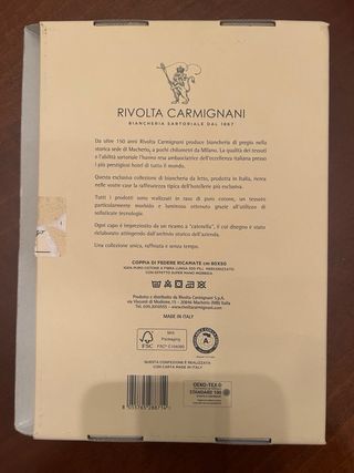 Completo matrimoniale Rivolta Carmignani