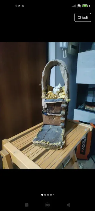 Modellino Carretto Medievale