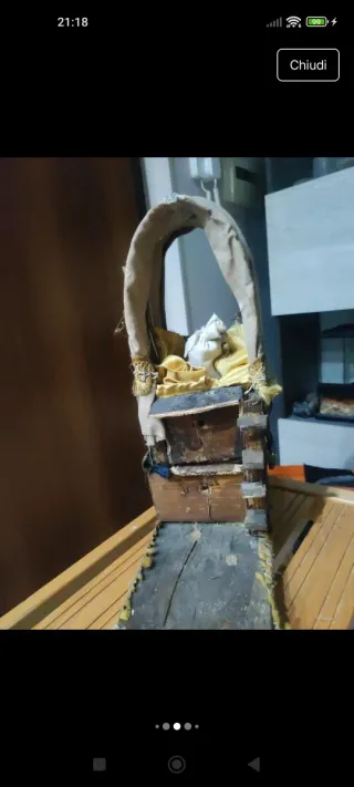 Modellino Carretto Medievale