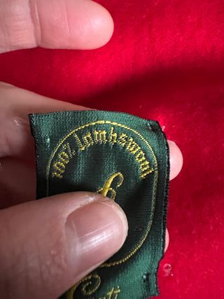 Sciarpa 100% Lana Vergine Rossa Conti