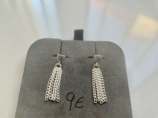 Pendientes plata 3 aros 12€ y otros 9€/a estrenar