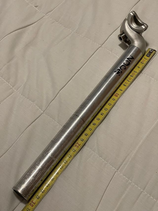 Tija Zoom hl Aluminio 26.8 x 300mm alumínio