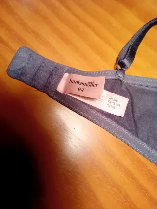 Sujetador Hunkemöller gris y rosa