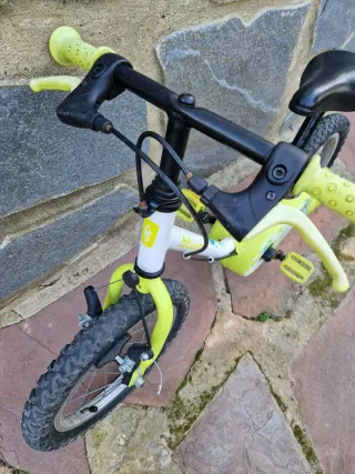 Bicicleta infantil 14 con ruedines