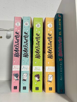 Heartstopper libros comics