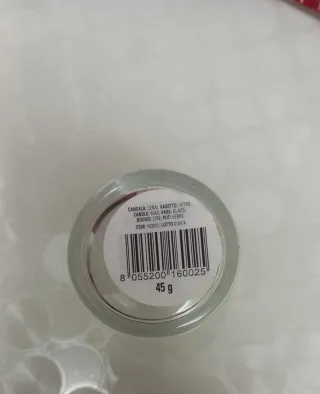 Vasetto vetro trasparente contenitore candela