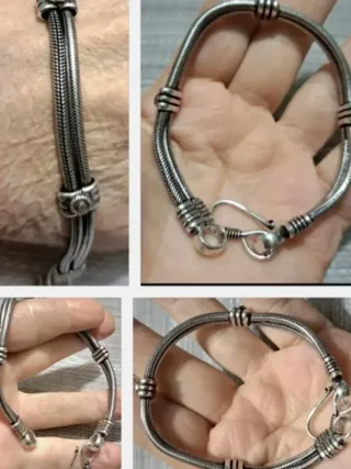 Bracciale tibetano doppia coda di topo