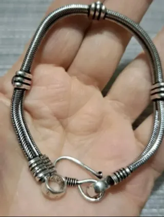 Bracciale tibetano doppia coda di topo