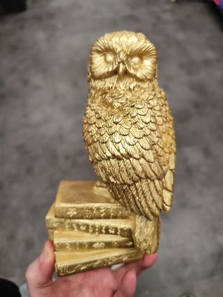 Búho Hedwig Harry Potter Dorado