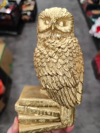 Búho Hedwig Harry Potter Dorado