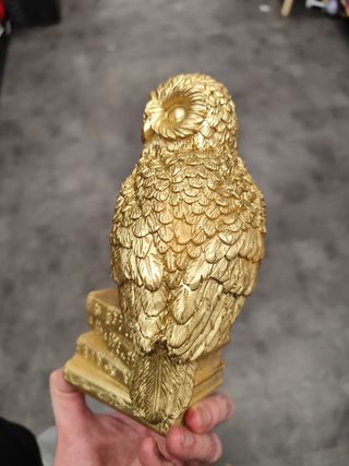 Búho Hedwig Harry Potter Dorado