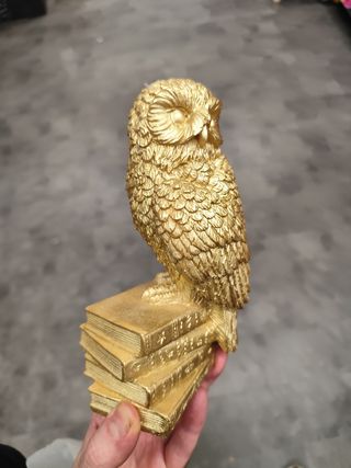 Búho Hedwig Harry Potter Dorado