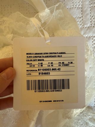 Vestido de novia Pronovias – Modelo Drakar – NUEVO