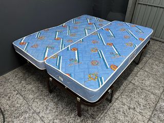 2 Somieres FLEX madera y metal. Colchones FLEX MAR