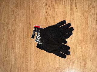 Guantes Fox Dirtpaw Motocross Negros
