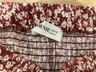 Minifalda pantalón floral