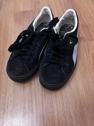 Zapatillas Puma Basket Negras