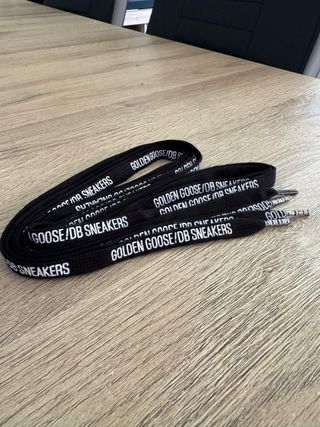 Cordones Golden Goose DB Sneakers Negros