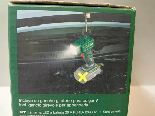 Lámpara LED Parkside X20V TEAM