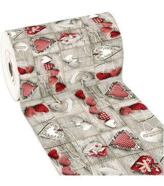 Tappeto Cucina Shabby Chic Cuori